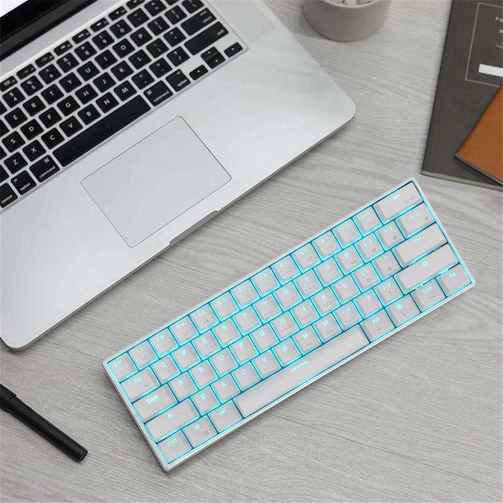 Bluetooth メカニカルキーボード アイスブルー Amazon.co.jp: メカニカルキーボード アイスブルーバックライト付き